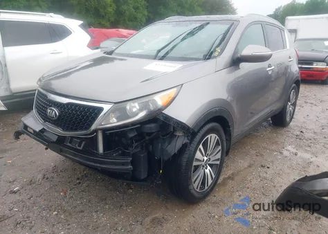 2015 Kia Sportage Ex из США, поврежденный, VIN KNDPC3AC0F7771557